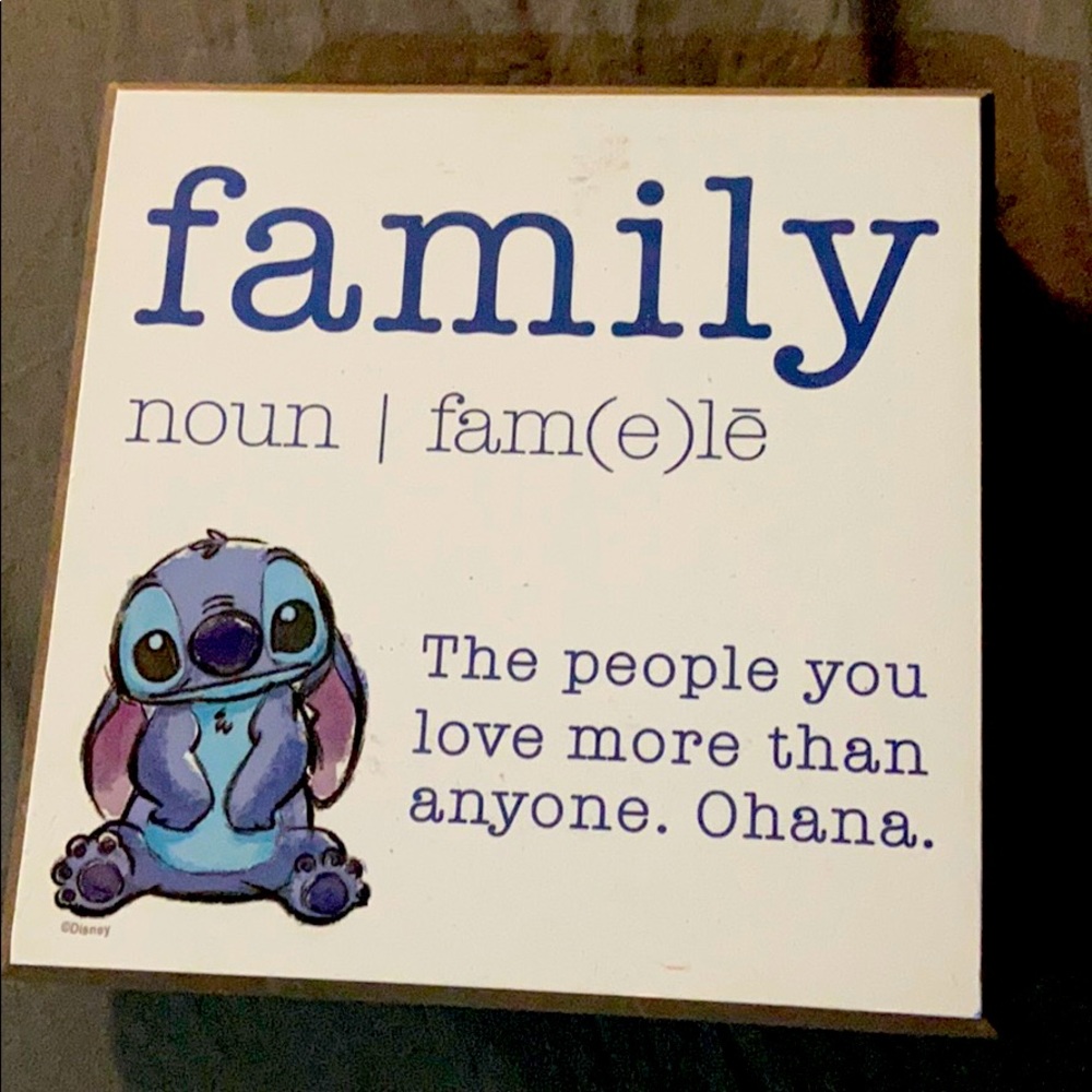 Stitch wall decor